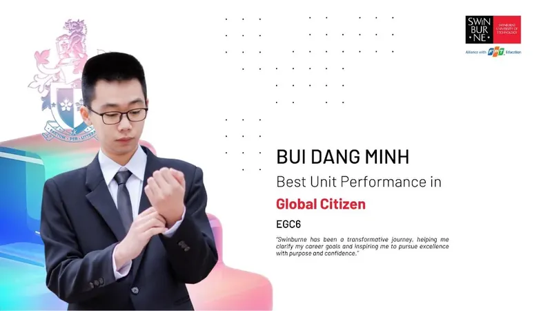 Chứng nhận hoàn thành chương trình Global Citizen